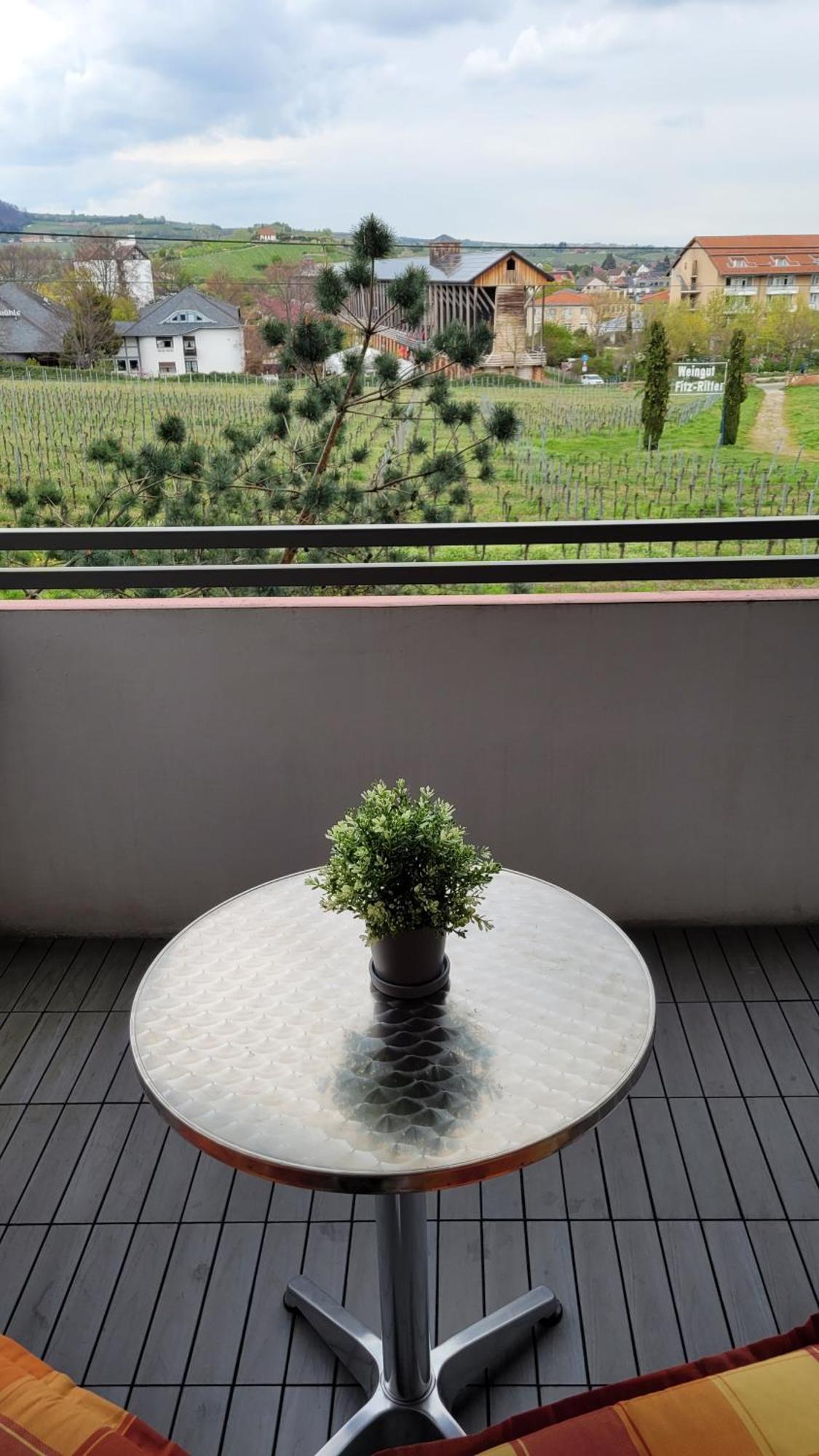 Ihr Bett Mit Blick Auf Die Weinberge Bad Dürkheim Exterior foto