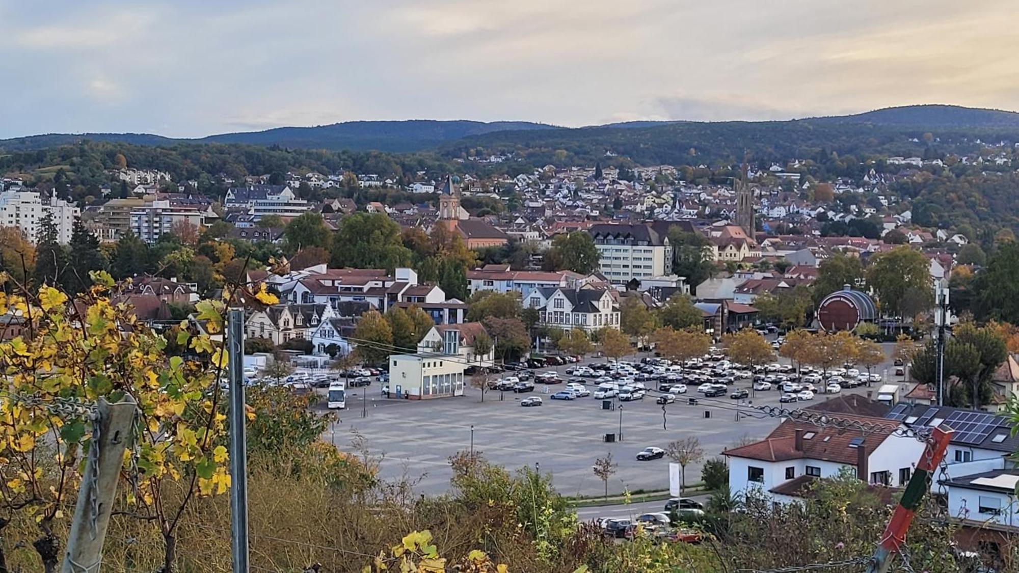 Ihr Bett Mit Blick Auf Die Weinberge Bad Dürkheim Exterior foto